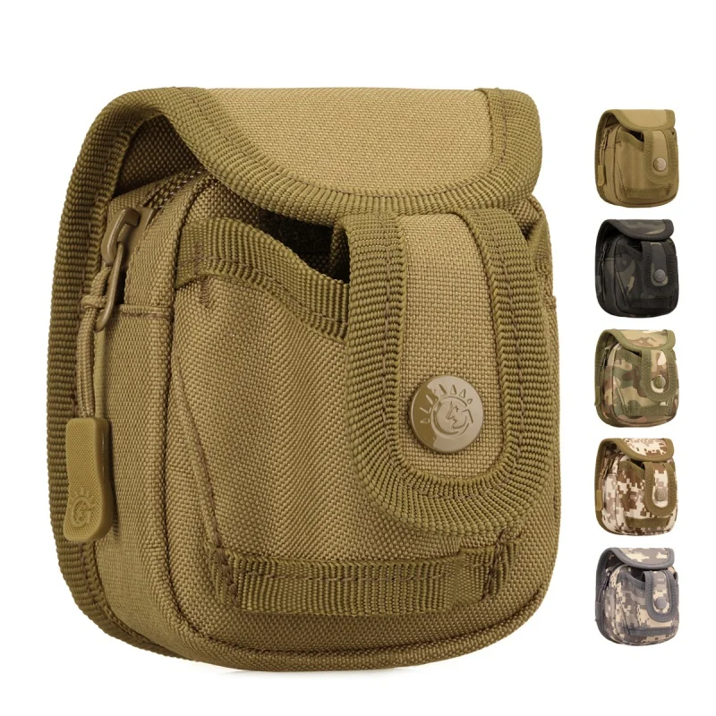 Outdoor Sports Steel Ball Package Nylon Slingshot Bag Back Waistbelt Bag Durable Without Deformation For Hunting Magzine Pouch