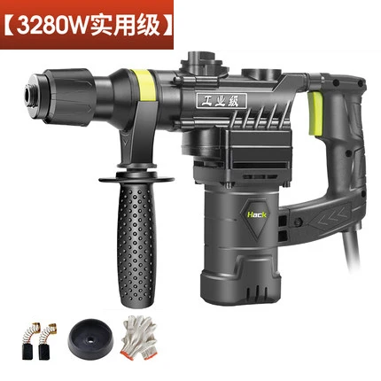 

4280W 220V Heavy Impact Electric Hammer Concrete Breaker Electric Drill Industrial Power Tools Concrete Impact Drill Power Tools