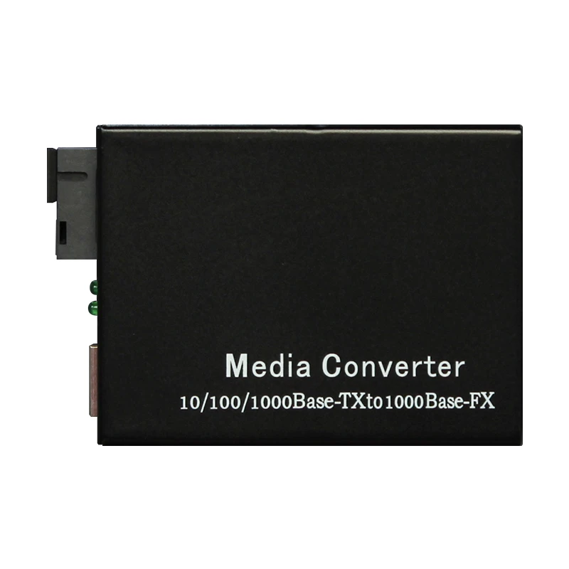 Optik Mini Transceiver Rj45 Lan Port Multi Mode Single Mode Opsional Media Optik Converter LED Panggung Sewa Acara