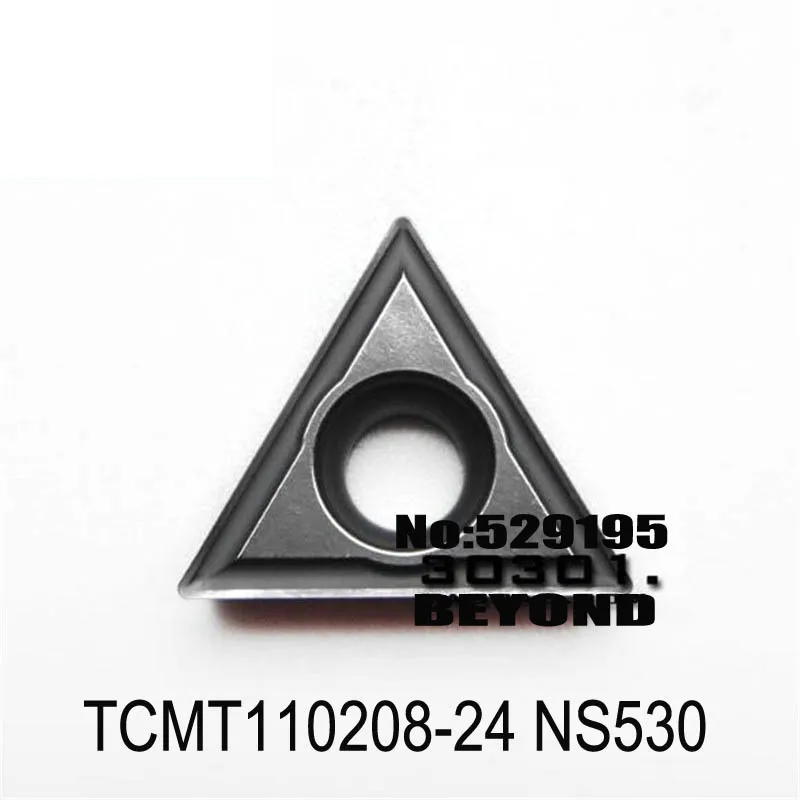 Original TCMT TCMT110204 TCMT110208 TCMT110204-24 TCMT110208-24 NS530 carbide inserts turning Lathe Tools Cutter