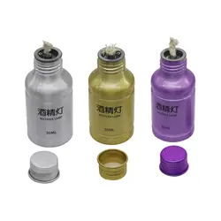 50ML Chemie Alkohol Brenner Lampe Tragbare Aluminium Legierung Alkohol Lampe Labor Laborotary Heizung Liefert Lehre Ausrüstung