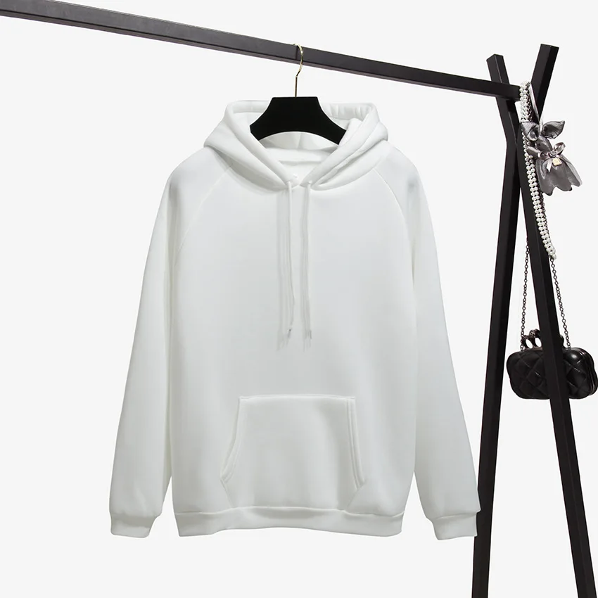 Ropa deportiva con capucha para mujer, abrigo holgado informal de manga larga, Tops, sudadera cálida, color caqui, moda de invierno