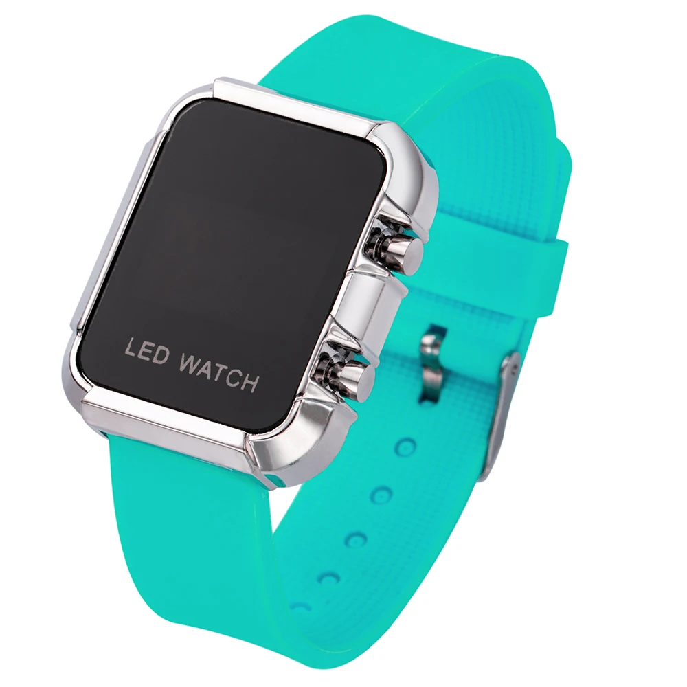 Relojes LED digitales para niños, niñas, niños, estudiantes, deportes, hombres, mujeres, promoción, plástico, regalo al aire libre, relojes de pulsera, moda, nuevo