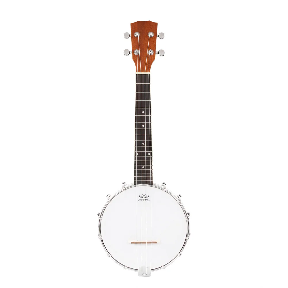 Banjo plucked string instrument Four-string Western national instrument Banjo Sabili Turtledove guitar.