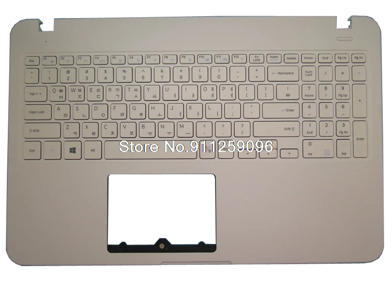 

Laptop PalmRest&keyboard For Samsung NT550EBZ 550EBZ Korea KR BA98-01581 Upper Case Without Touchpad New