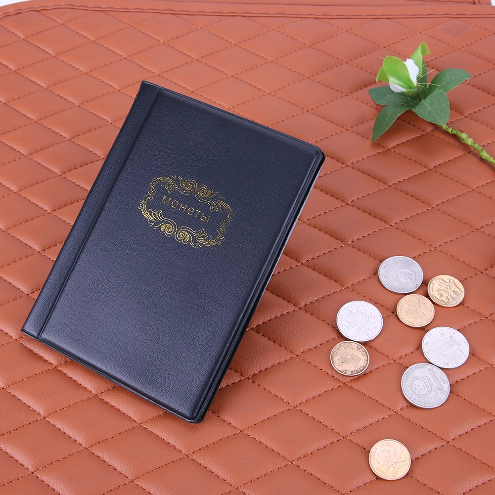 120 جيوب عملات معدنية ألبوم جمع كتاب صغير بيني عملة تخزين كتاب البوم جمع عملة أصحاب ل جامع الهدايا لوازم