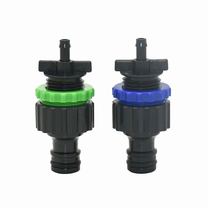 1/4 Inch Hose Barb Connectors To Faucet Connector Quick Water Adapter Garden Hose Fittings To 4/7mm Hose 1 Pcs