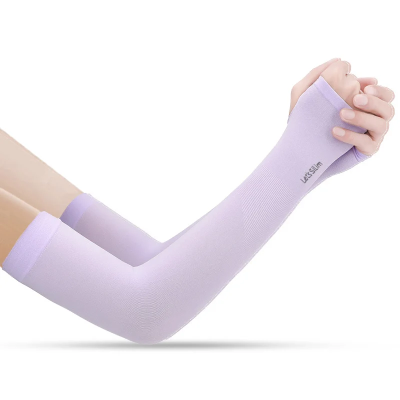2 stücke Ultra Dünne Arm Wärmer Ärmeln Sport Sonne UV Schutz Licht Manguito Ciclismo Kühlung Laufen Angeln Radfahren Männer Frauen – Detail 8