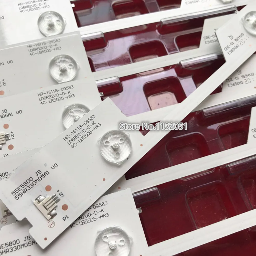 LED قطاع ل 4C-LB5505-YH1 4C-LB5505-HR3 55HR330M05A1 V0 D55A561U B55A858U L55E5800A-UD B55A558U B55A658U B55A758U