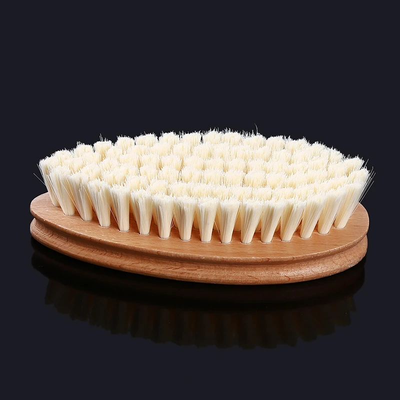 Soft Durable Laundry Wood Brush Clean Tool Housework Shoes Hand-Held Wash Clothes Brush Practical Kitchen Bath Clean Products