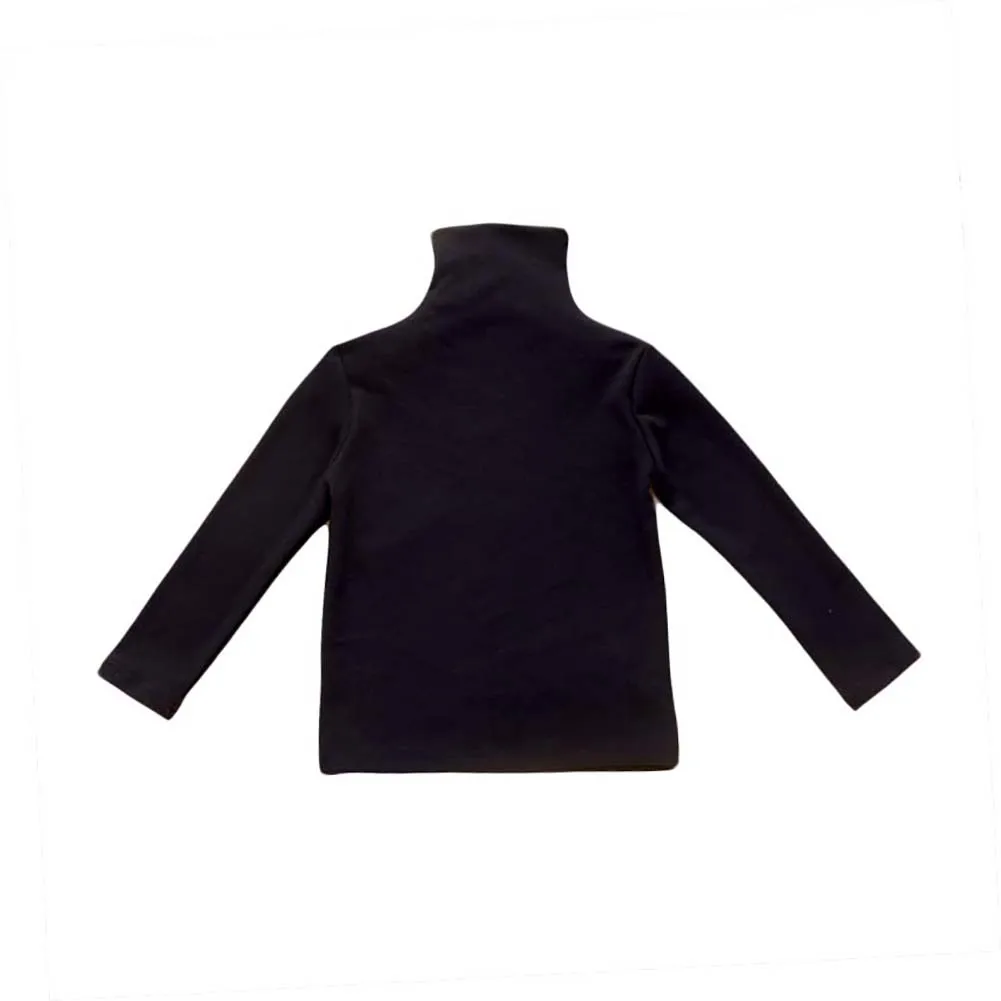 Baby Kinder Mädchen Rolli Basic Solide T-shirt Tops Kleinkind Kinder Mädchen Herbst Frühling Langarm T Tops Baby Kleidung 1-6Y