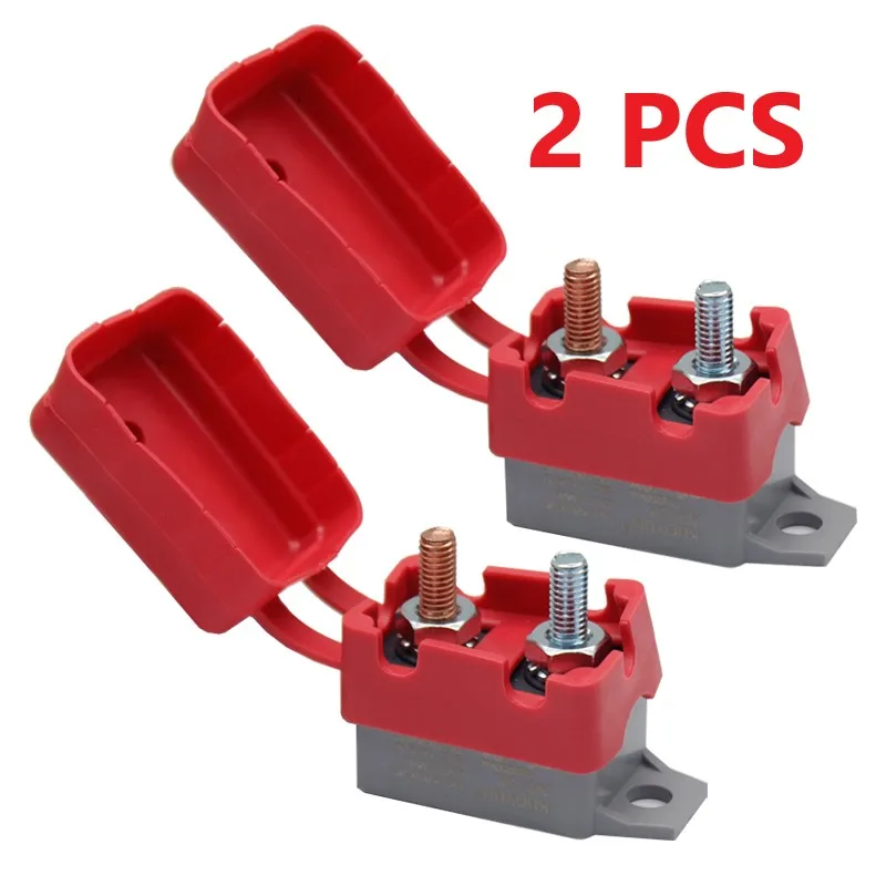 2 PCS  12V 24V DC 15A Automatic Reset Circuit Breaker marine boat MCB automatic reset battery