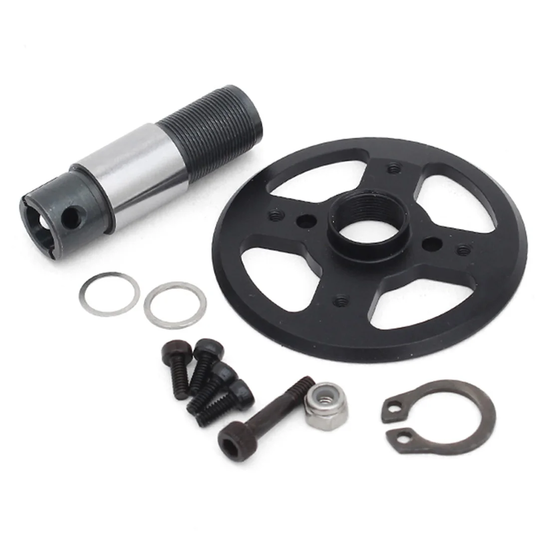 Alzrc Devil X360 Metal Tail Rotor Holder Set DX360-52 Metalen Staart Riem Rondsel Rc Helicopter Onderdelen Fit Gaui X3 DX360-27U