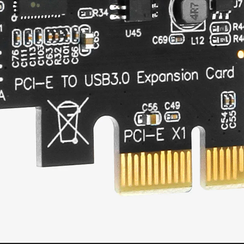 2 Port USB3.0 PCI-e karta rozszerzeń PCI express PCI-e do USB3.0 piasta NEC720202 chipset komputer stacjonarny 2U małe podwozia