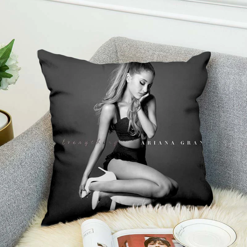 Ariana Grand Pillow Case Polyester Decorative Pillowcases Throw Pillow Cover style-8