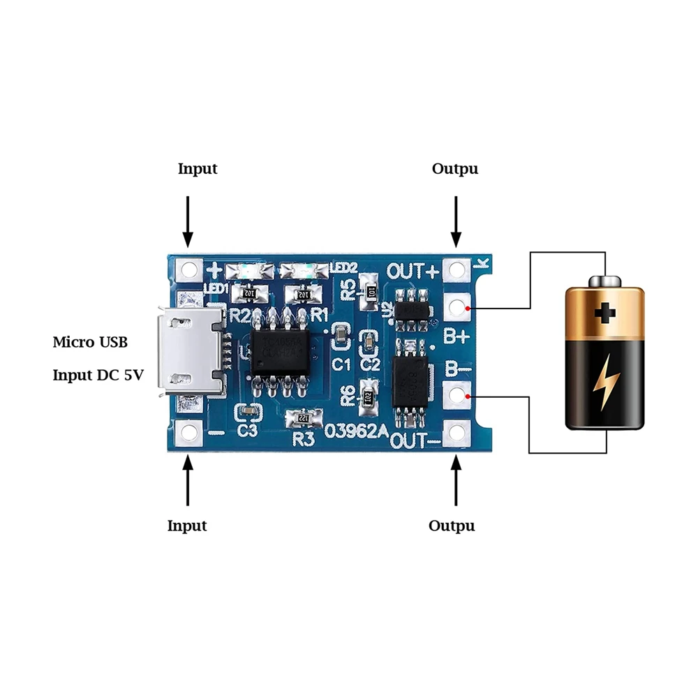 1PCS 5V 1A Micro Us… - image