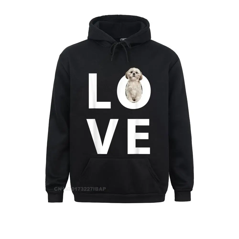 

Shih Tzu Dog Lover Gift LOVE Personalized Sweatshirts April FOOL DAY Hoodies Long Sleeve for Men Funny Print Sweatshirts