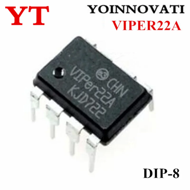 10pcs/lot VIPER22A DIP8 IC Best quality