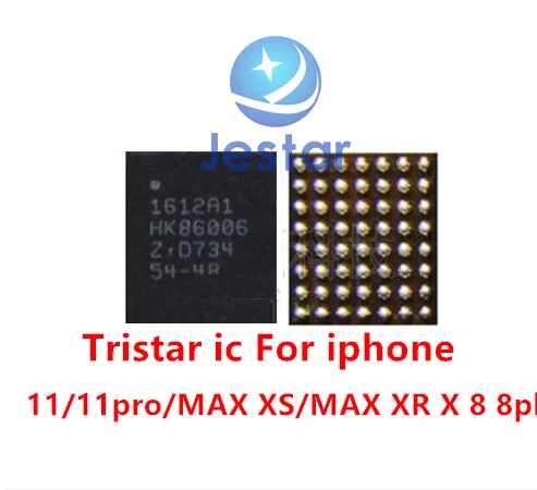 5-30pcs/lot  1612A1 U2  usb Tristar Hydra charger charging ic 56pins for iphone 11/pro/MAX XS/MAX XR X 8 8plus SE2