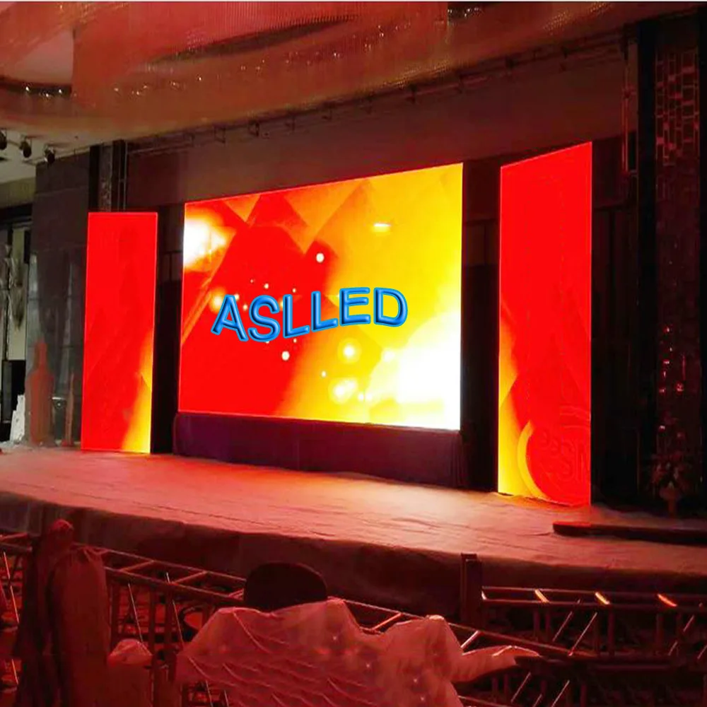 

Indoor LED Display Panel 500x500mm Size Full-Color LED Rental Matrix Wall 128x128 Pixel LED Background Screen Made In Shenzhen