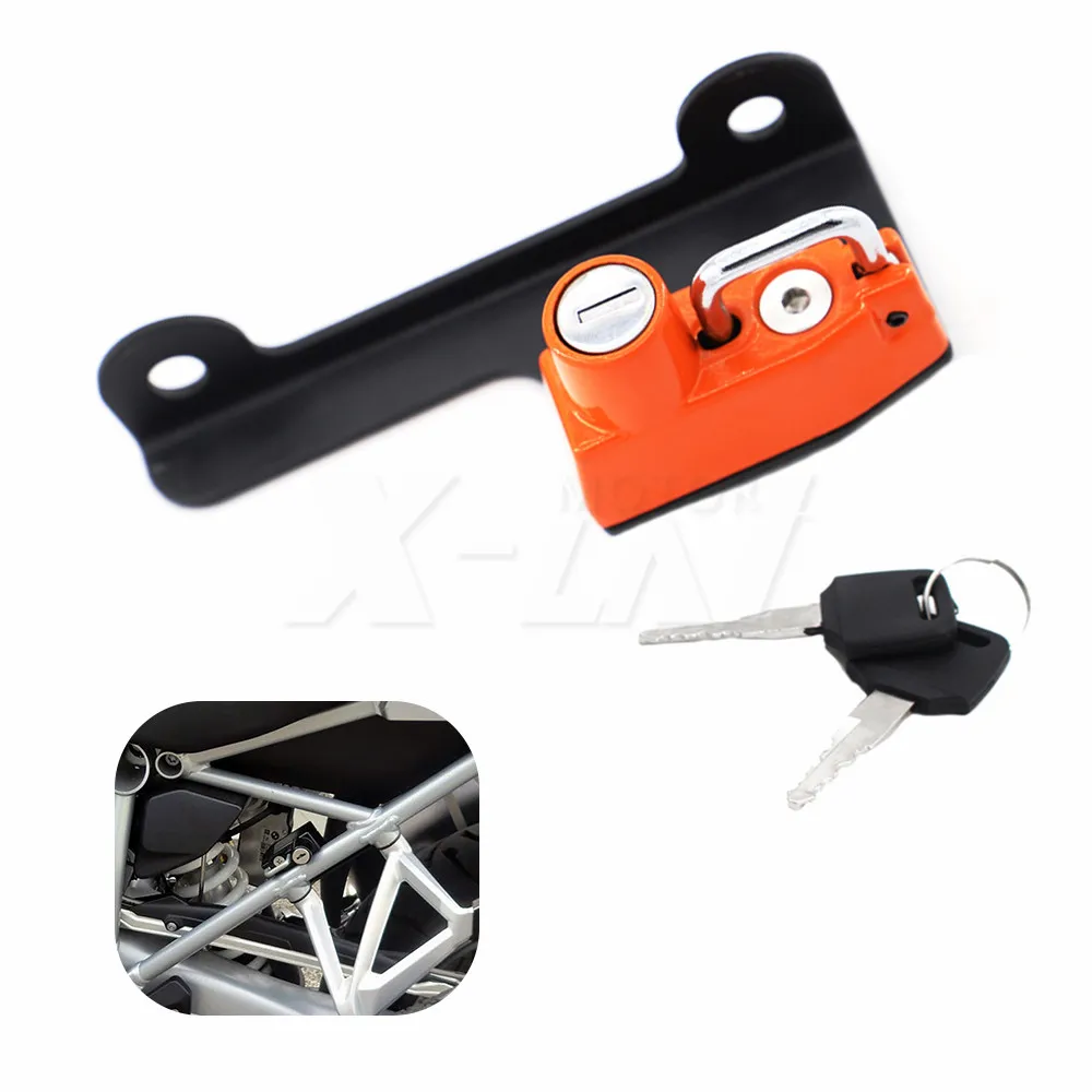

For BMW R1200GS 2013-2018 R 1200 GS LC ADV 2014-2018 R1250GS 2019-2021 R1200GS LC Motorcycle Helmet Lock Accessories