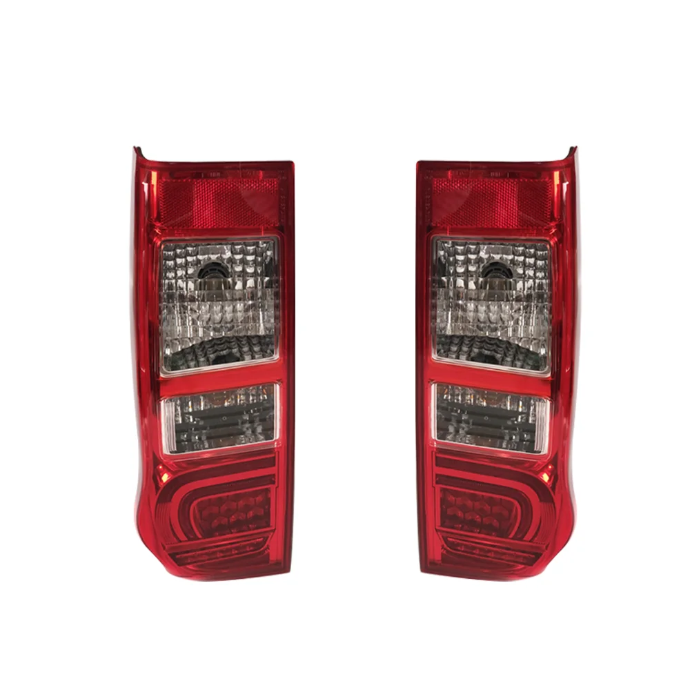 GELING Quality Assurance LED Car Taillight Modification For ISUZU D-Max 2017-2019 Red and White Light color PP ABS material