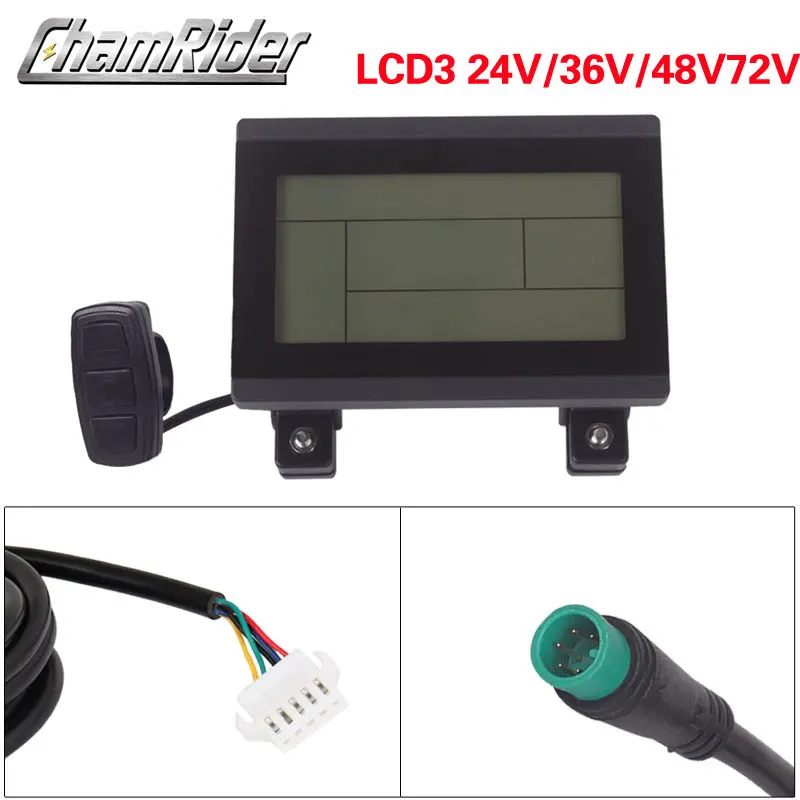 24V 36V 48V 60V 72V wyświetlacz inteligentny KT LCD elektryczny kontroler części rowerowych rowerów