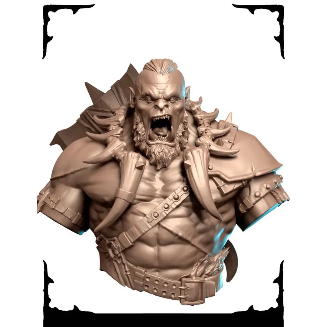 70mm  Resin Model Bust GK，Unassembled and unpainted kit