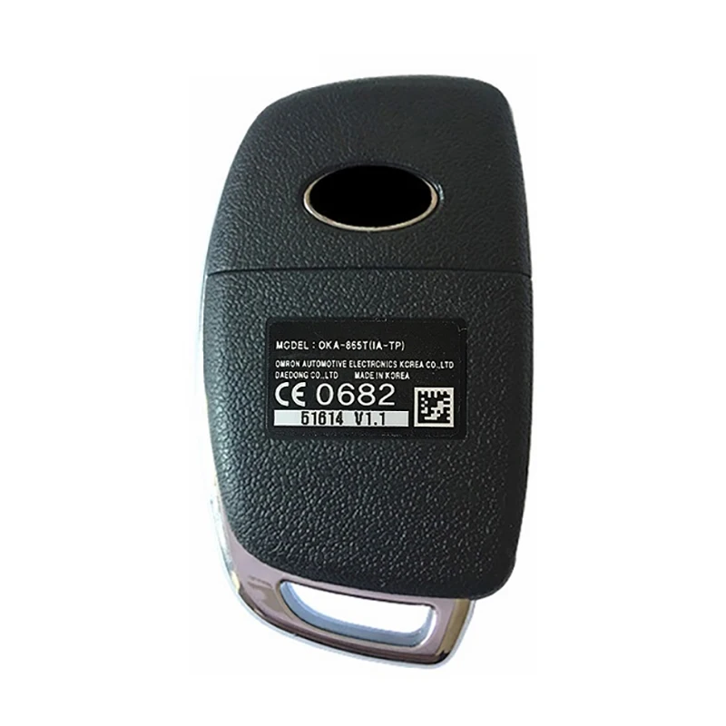 CN 020076 Oryginalny 4-przyciskowy pilot zdalnego sterowania do Hyundai I10 I20 I30 z 433Mhz CE0682 FCCID 95430-B9100 OKA-865T(IA-TP) bez chipa