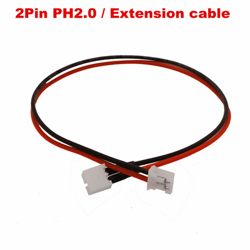 2Pin Fan Resistor Cable 2 Pin Male to 2Pin Female Connector Reduce PC Fan Speed Noise Extension Resistor Slow down Cable