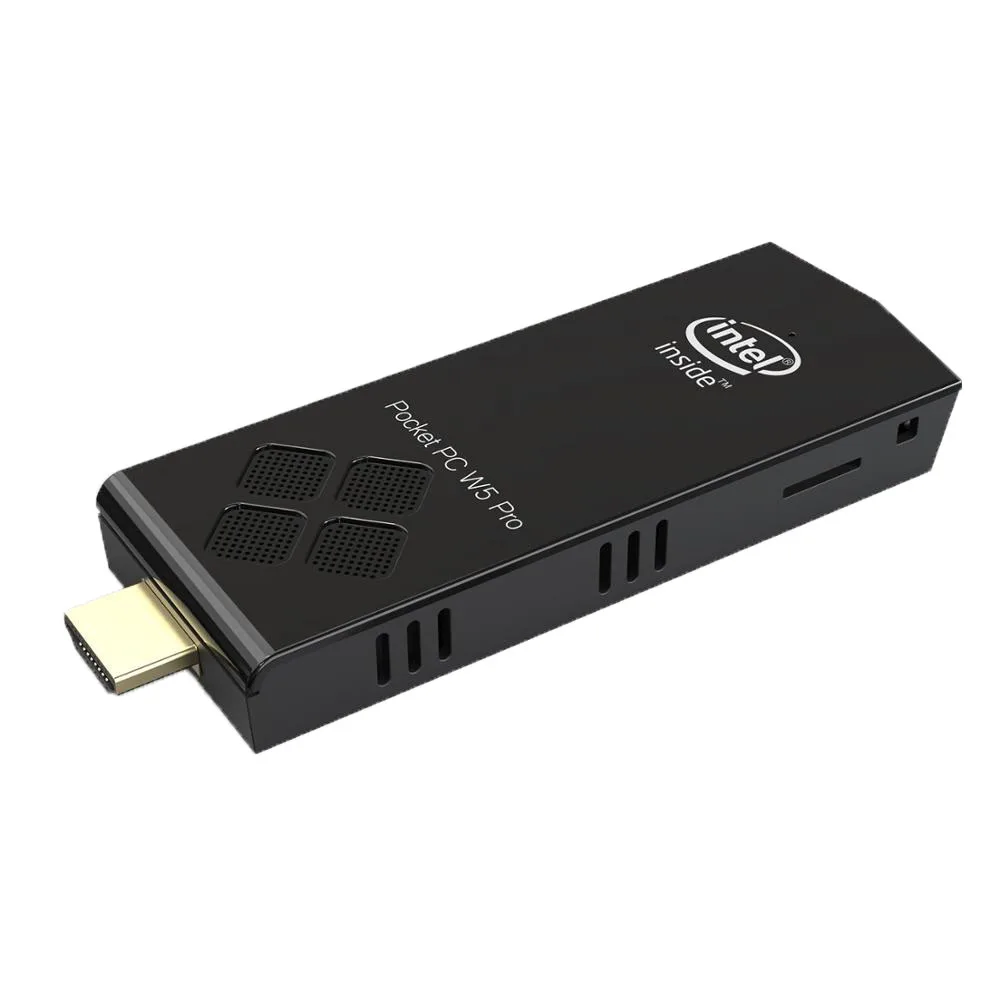 W5 Pro Windows10 Mini Pc Stick Quad Core Atom X5-Z8350 RAM 4GB/8GB ROM 64GB/128GB 2.4G และ5G Dual Band Wifi Media Player ComputerPC