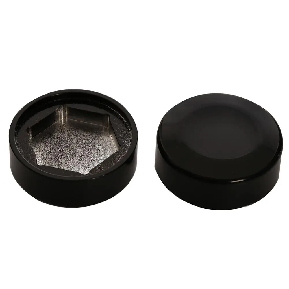 GLOSS BLACK UPPER FORK CAPS FOR HARLEY SOFTAIL STREET BOB 2018-2022 FXBB Model