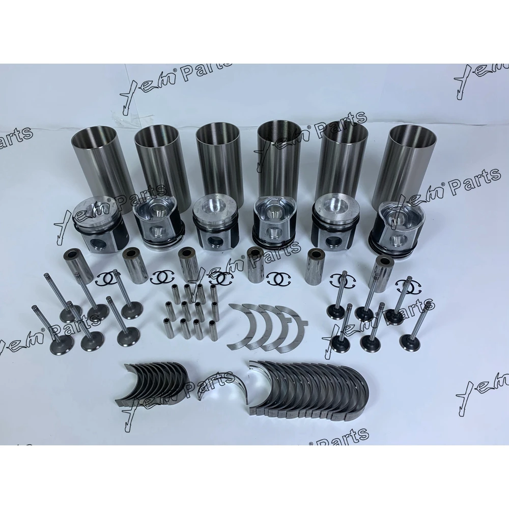 6M1012 Cylinder Liner Kit With Bearing Set & Valves Kit For Deutz Diesel Engine