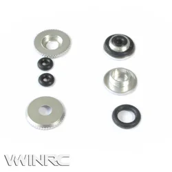 4pcs Aluminum Canopy Mount Nut Holder Bracket For ALIGN T-REX Tarot 380 400 450 / 500 550 600 700 Rc Helicopter Upgrade Rarts