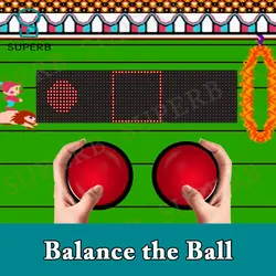 Superb escape room prop balance the ball keep the ball staying in the square frame for a period of time to unlock screen prop