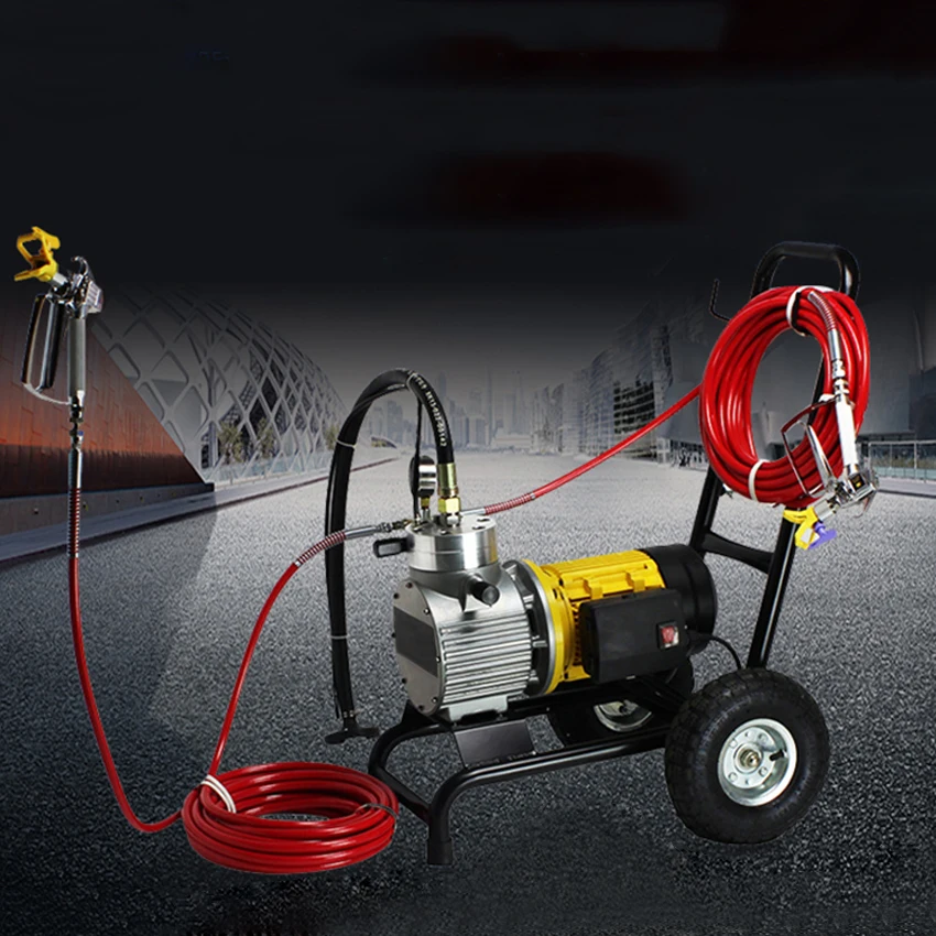 960 model Electric High Pressure Airless Paint Sprayer , Painting Machine, 12L flow,with double  spray gun