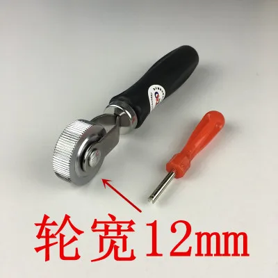 Tyre filling and compaction roller Tire repair tools Valve core wrench pinch roller car repair tool