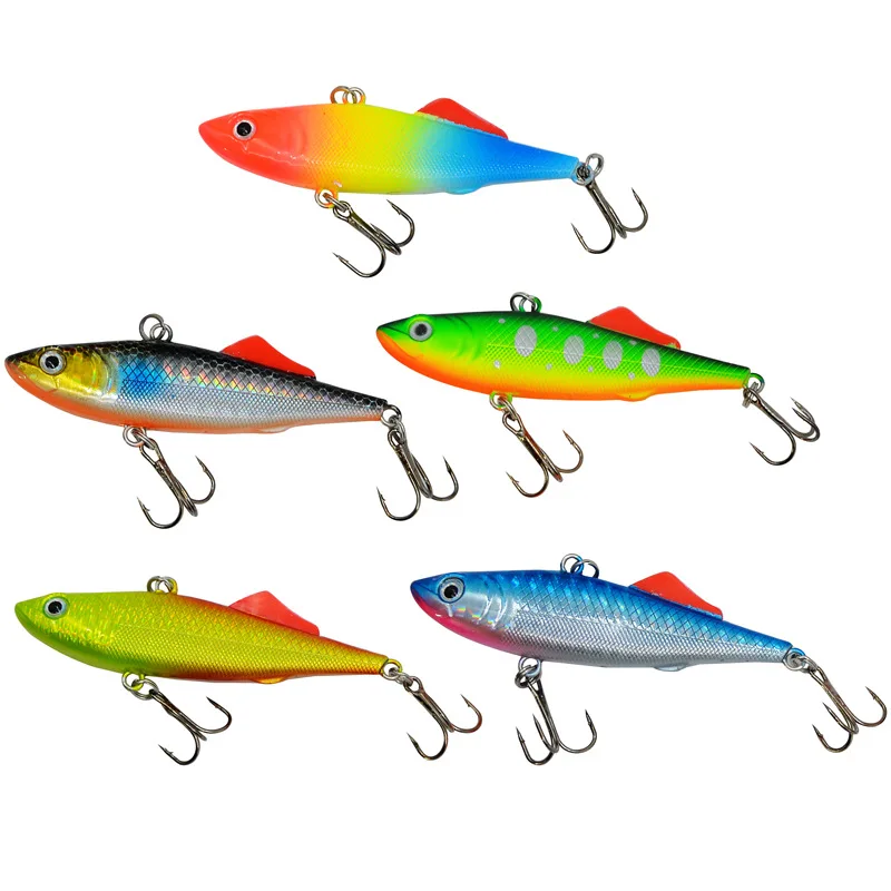 Sinking VIB Fishing Lure 15g 6.5cm Laser Vibration Artificial Lures Hard Bait Freshwater Ocean Fishing 1 Piece SALE