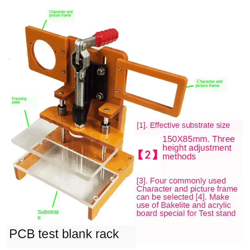 

Universal Test Frame PCB Testing Jig Stereo Frame PCBA Test Circuit Board Fixture Tool Y