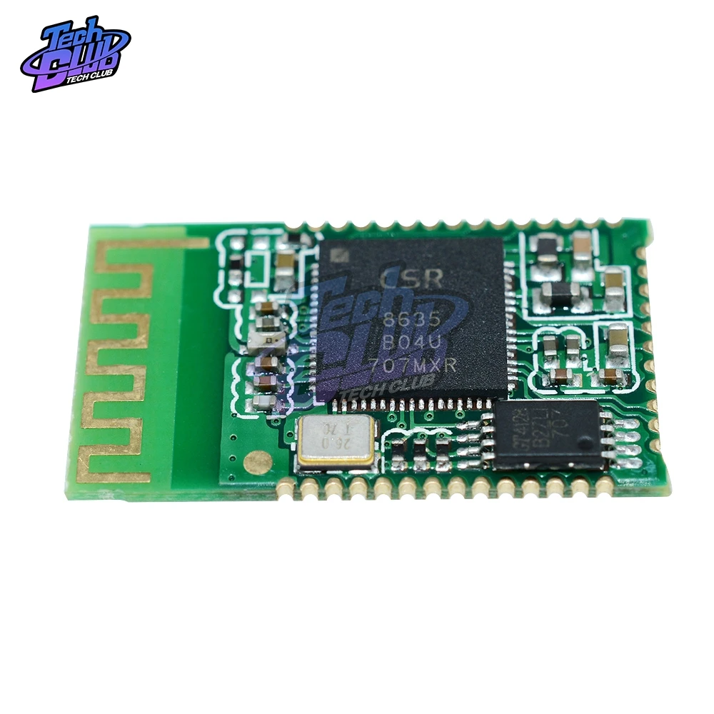 Csr8635 2.4ghz bluetooth v4.1 módulo de áudio estéreo sem fio csr 8635 alto-falante áudio fone de ouvido diy placa pcb eletrônico