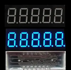 1pcs 0.36 inch 5 digit led display 7 seg segment Common Cathode Blue diy electronics