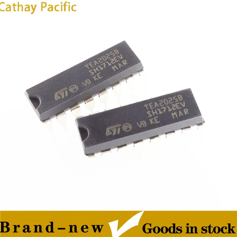 10 Buah/Lot TEA2025B TEA2025 DIP-16 IC AMPLIFIER AUDIO STEREO