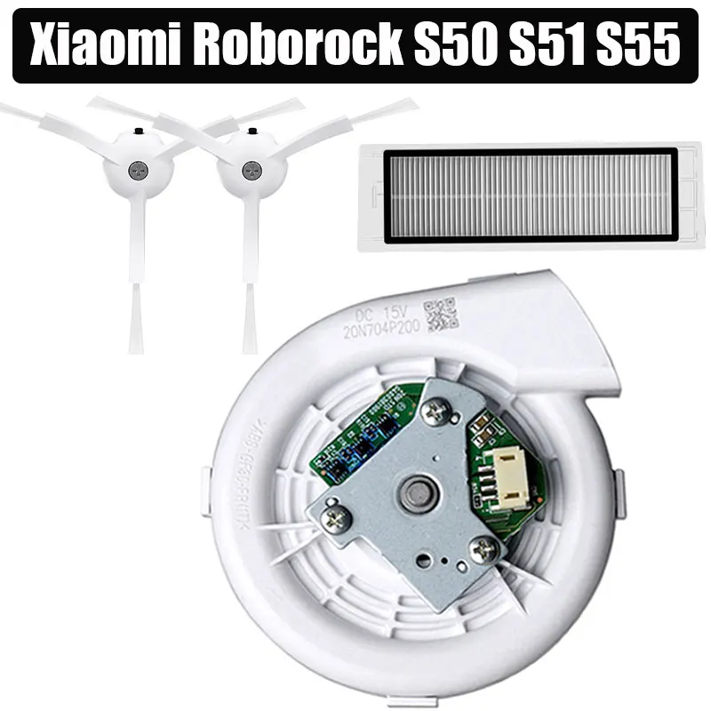 ใหม่พัดลมแปรงด้านข้างสำหรับXIAOMI Roborock S50 S51หุ่นยนต์เครื่องดูดฝุ่น