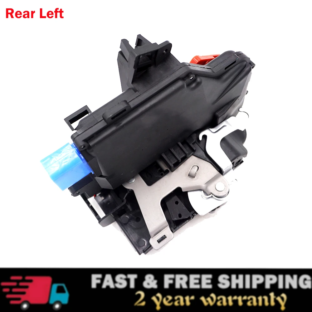 For VW Golf Mk5 2003-2009 Rear Left Passenger Side Door Lock Mechanism 3D4839015A 7L0839015D 7L0839015E 7L0839015 7L0839015A