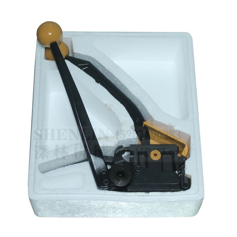 Handmatig Stalen Riem Banding Machine A333 Metal Strapping Machine Buckless Straping Afdichting Packagingbundle Strapper Shenlin Packer