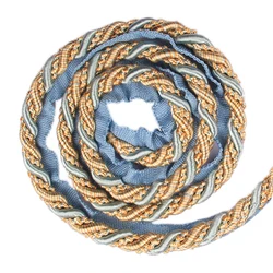 6m/Lot Macrame Rope Twisted String Piping Cushion Edging Cotton Cord DIY Home Wedding Accessories Gift Handmade Braided Rope