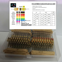 300PCS 1W 5% 10-1M Ohm 30 Values*10PCS Resistor Carbon Film Resistor Assorted Kit