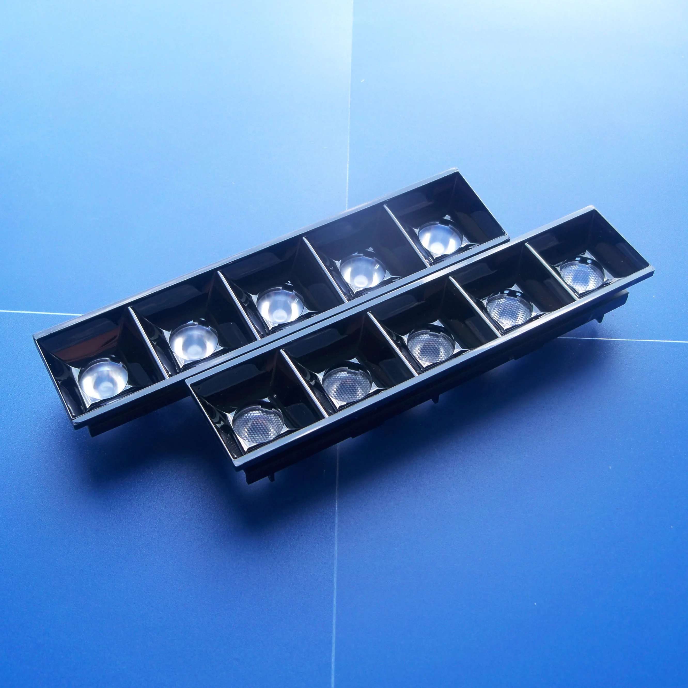 10x40degree-5in1 Linear light optics Lens for CREE XPE|OSRAM OSLON|Luxeon 3535|Seoul Z5 LEDs(HX-15PD-1040 LINEAR OPTICS)