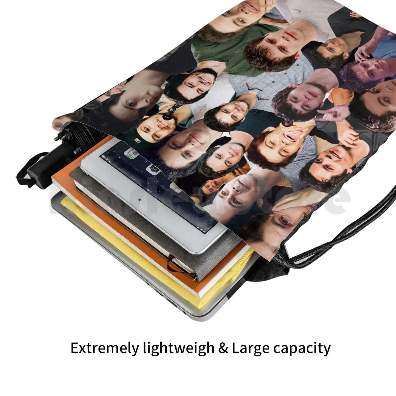 ديلان أوبراين كولاج حقيبة الظهر الرباط حقيبة ركوب تسلق حقيبة قاعة رياضة ديلان أو براين بوب ديلان أو براين في سن المراهقة وولف ستايلز #5