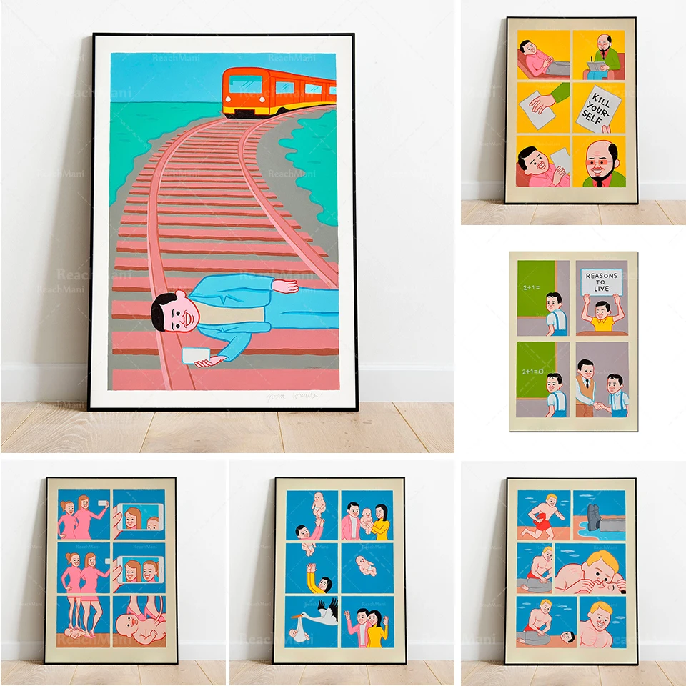 

Joan Cornella Art Prints, Joan Cornella Art Posters, Contemporary Art Posters Popular New Posters Posters Graffiti Canvas Painti